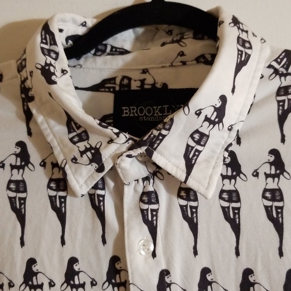 Brooklyn Standard Other - NWOT Brooklyn Standard Bettie Page Button Up